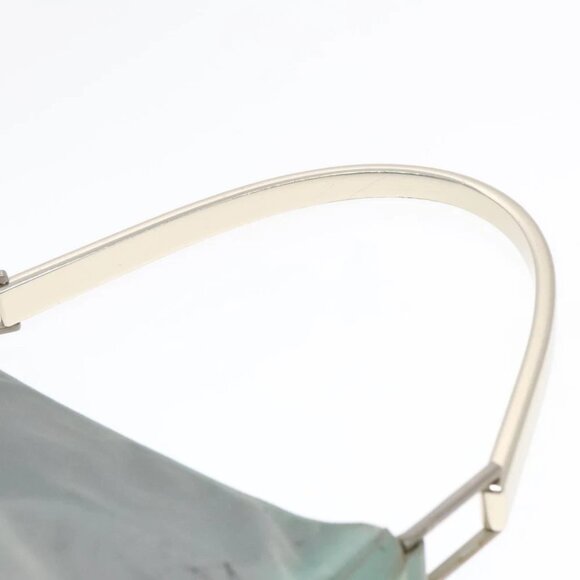 PRADA Shoulder Bag Nylon Khaki Silver Auth ki4969 - Picture 9 of 14